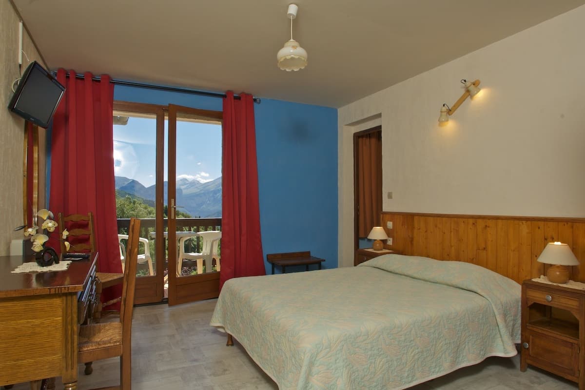 Comfort-Einzelzimmer, 1 Doppelbett, Nichtraucher, Bergblick