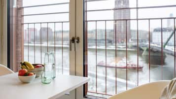 Comfort-Studio, Flussblick (Single, 140 cm breites Bett) | Udsigt over vandet