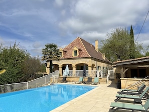 Seasonal outdoor pool