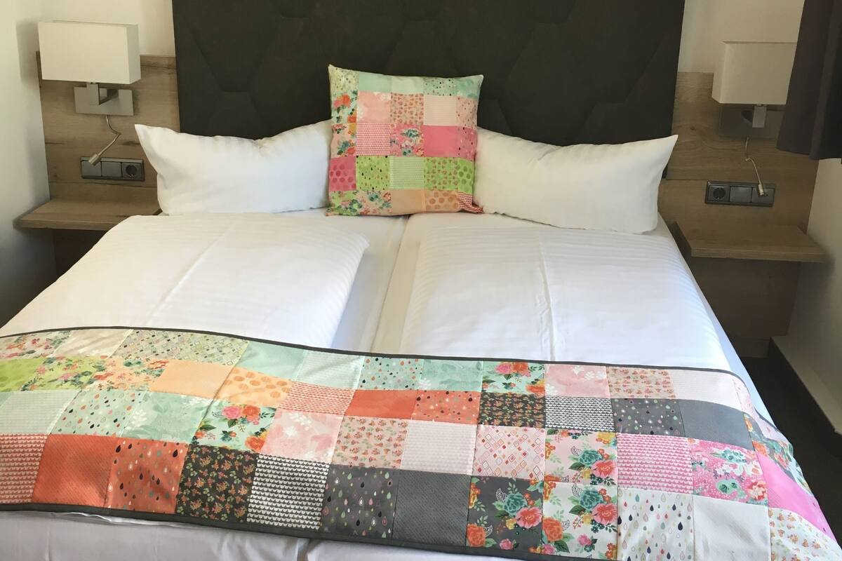 desk, blackout curtains, soundproofing, iron/ironing board