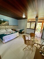 Minibar, escritorio, wifi gratis y ropa de cama 