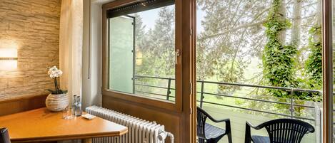 Habitación básica doble, para no fumadores | 1 habitación, ropa de cama hipoalergénica y edredón