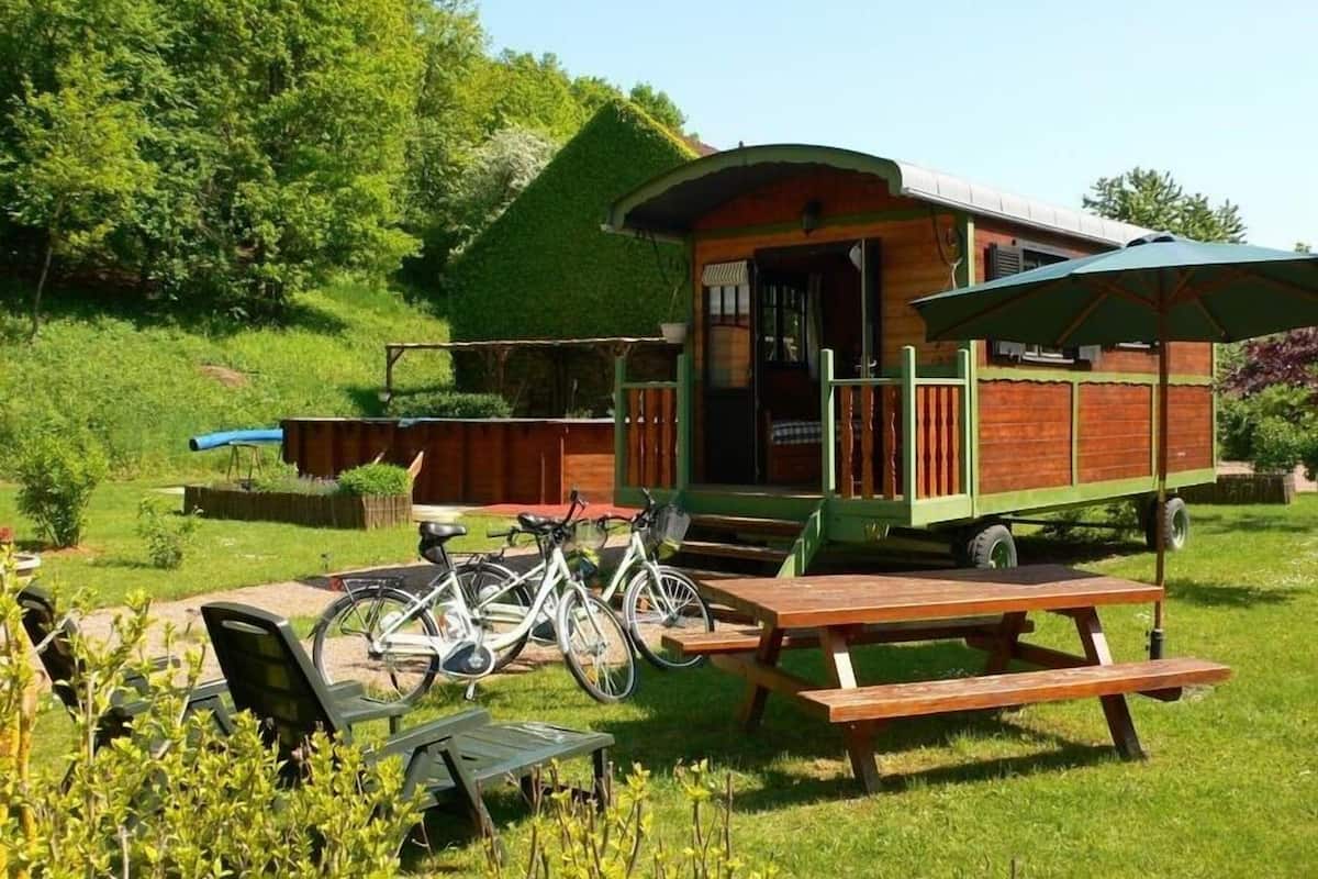 Casa mobile, bagno in camera | Esterni