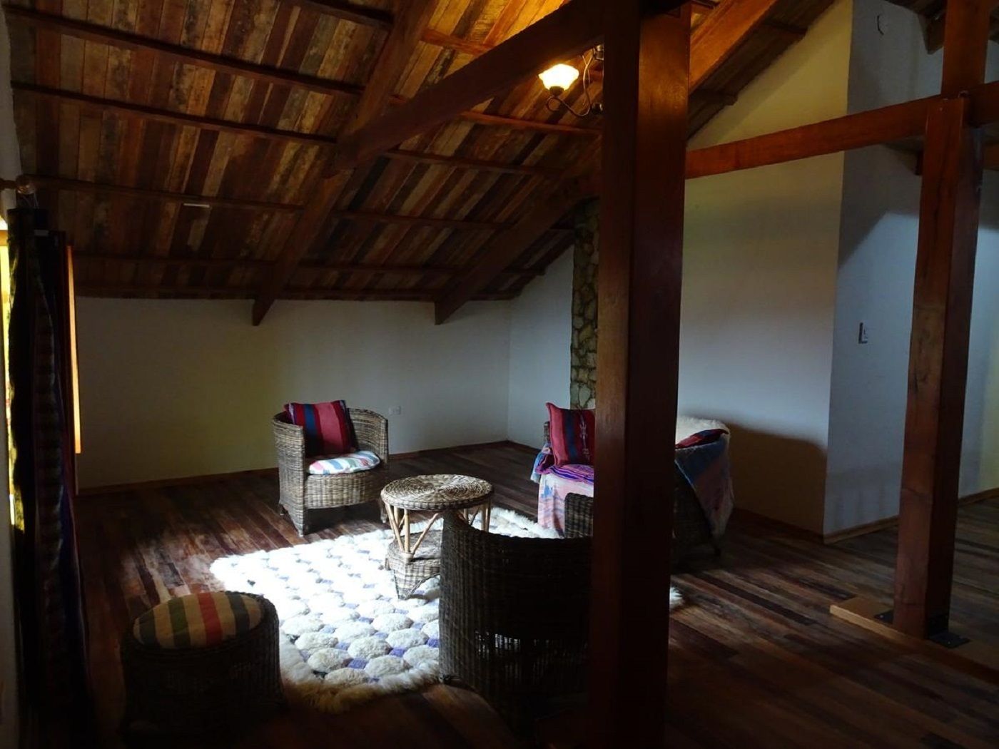 Coin salon dans le hall