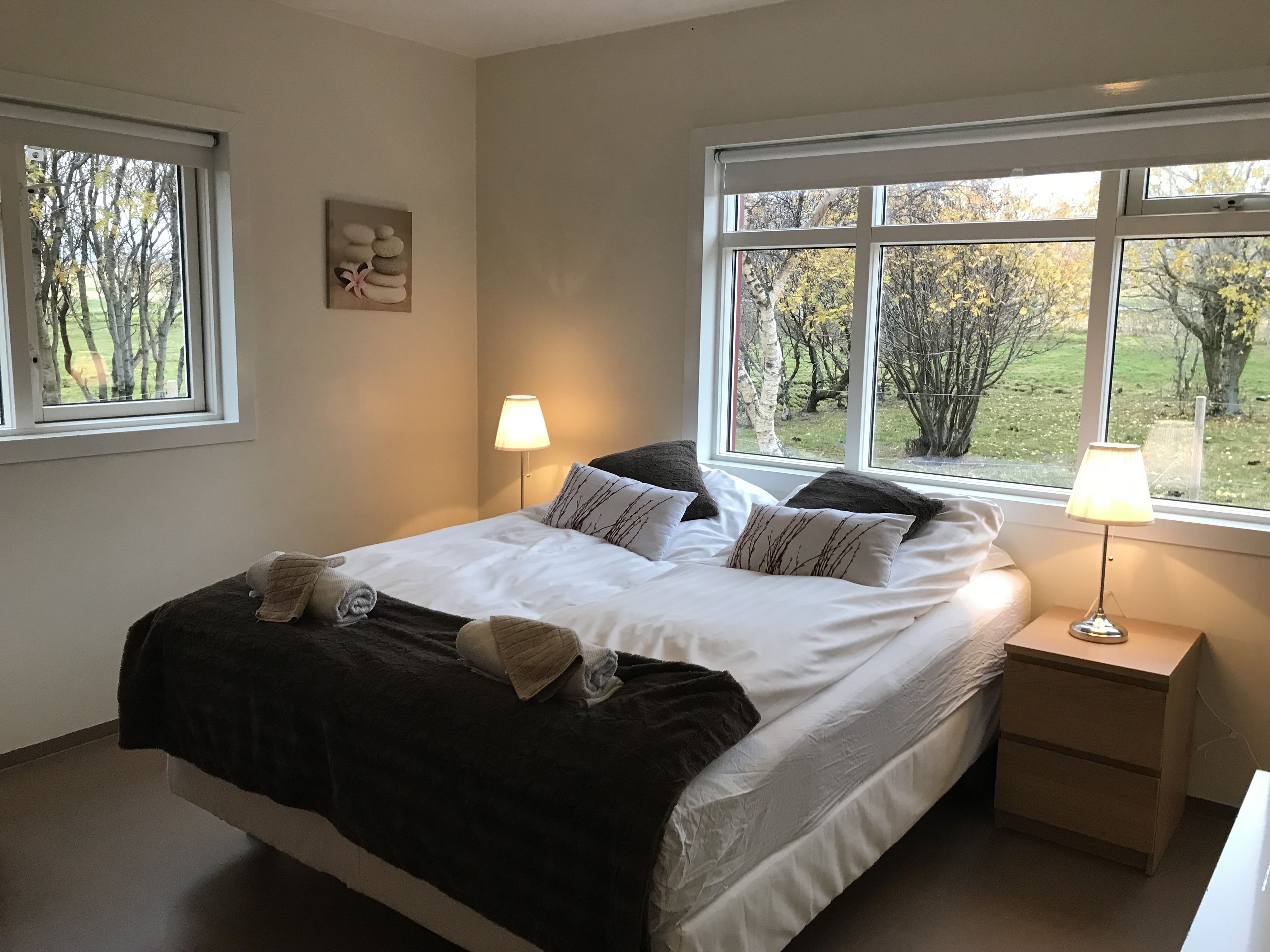 Chambre Double ou avec lits jumeaux, salle de bains commune