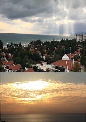 Luxury House, 3 Bedrooms | View from room - GoldenPark King Suites with Balcony & Sea view (Erdemli)