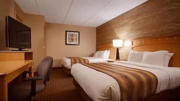 Basic Double or Twin Room, 2 Queen Beds, Non Smoking | Minibar, individually decorated, individually furnished, desk