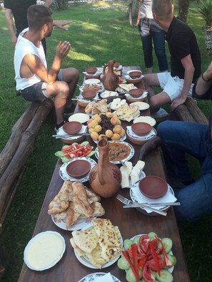 Opções para refeição