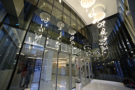 Interior entrance