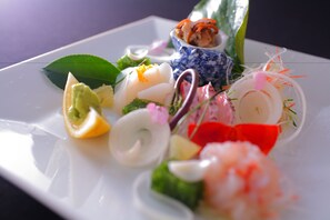 Gastronomisches Angebot des Ryokan