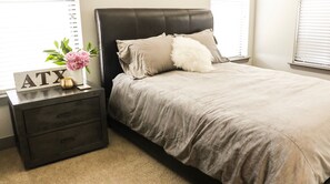 1 bedroom, iron/ironing board, Internet, bed sheets