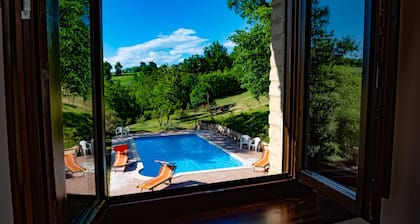 La Pieve, villa privada, piscina, sibylline, bicicletas, gimnasio, juegos, relax ...