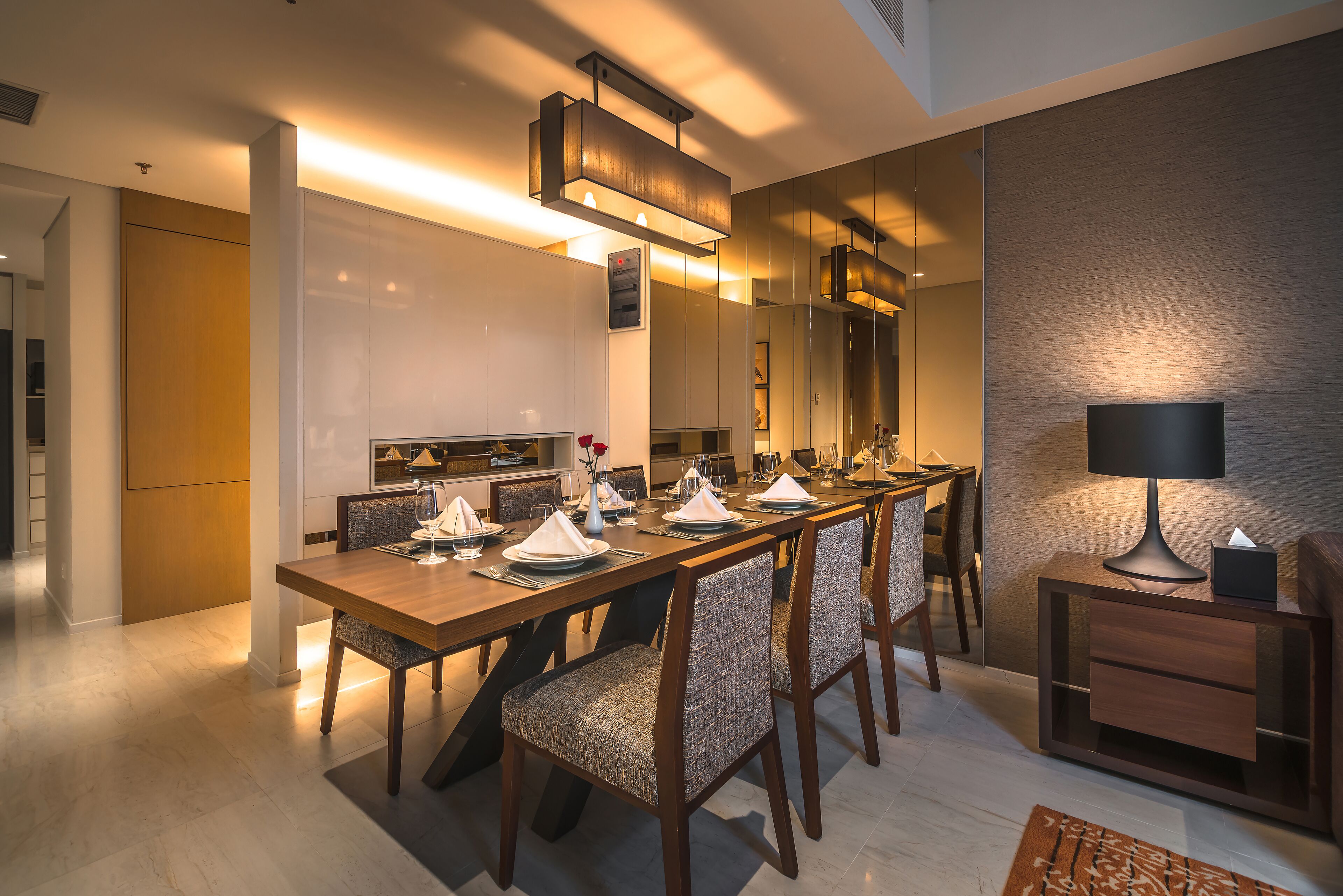 deluxe suite, 1 bedroom | living area | 42-inch smart tv with cable channels, tv, tablet