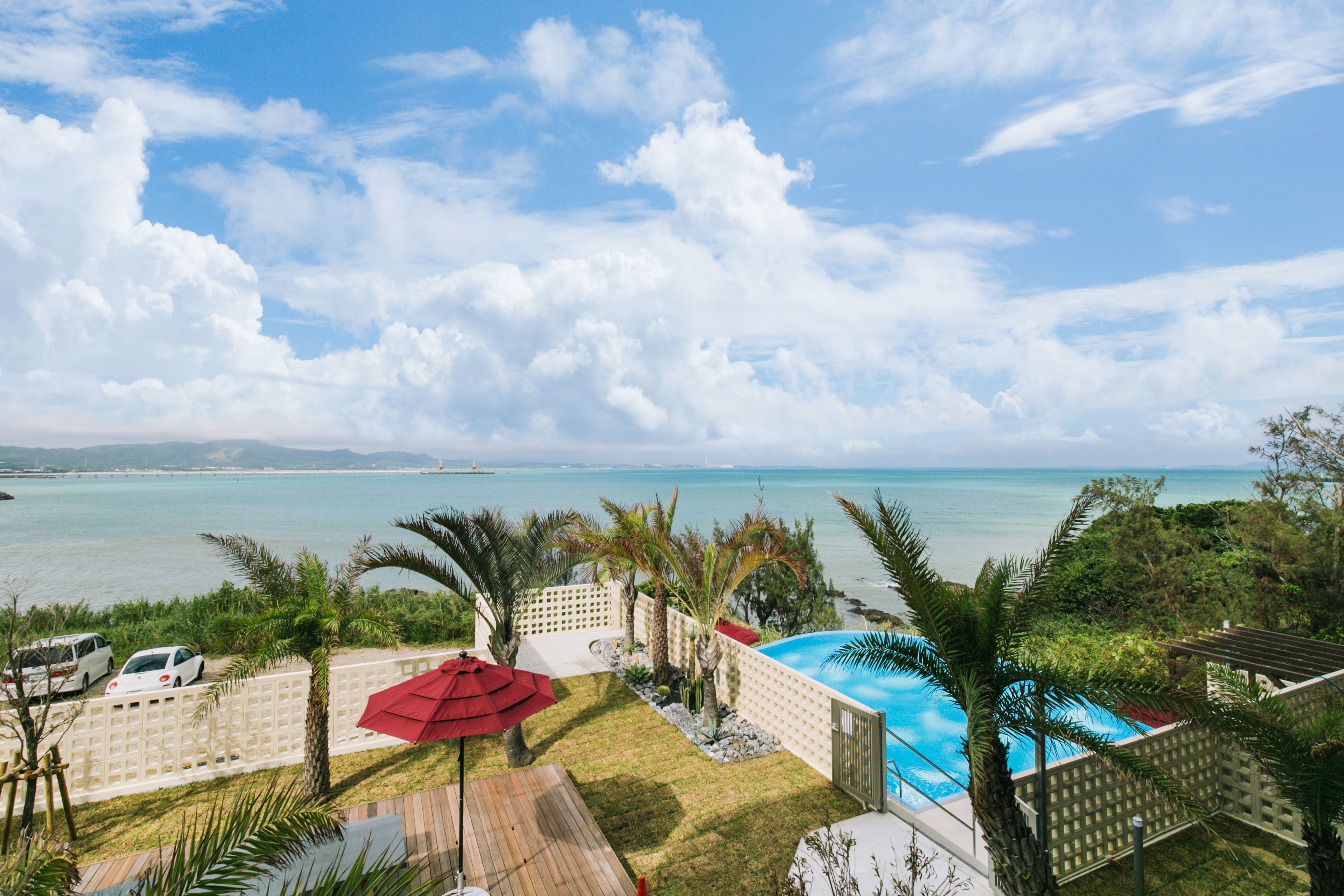 部屋からの景観