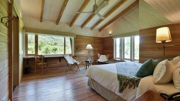 Phòng Suite Deluxe, không hút thuốc | 1 phòng ngủ, két bảo mật tại phòng, màn/rèm cản sáng, phòng cách âm