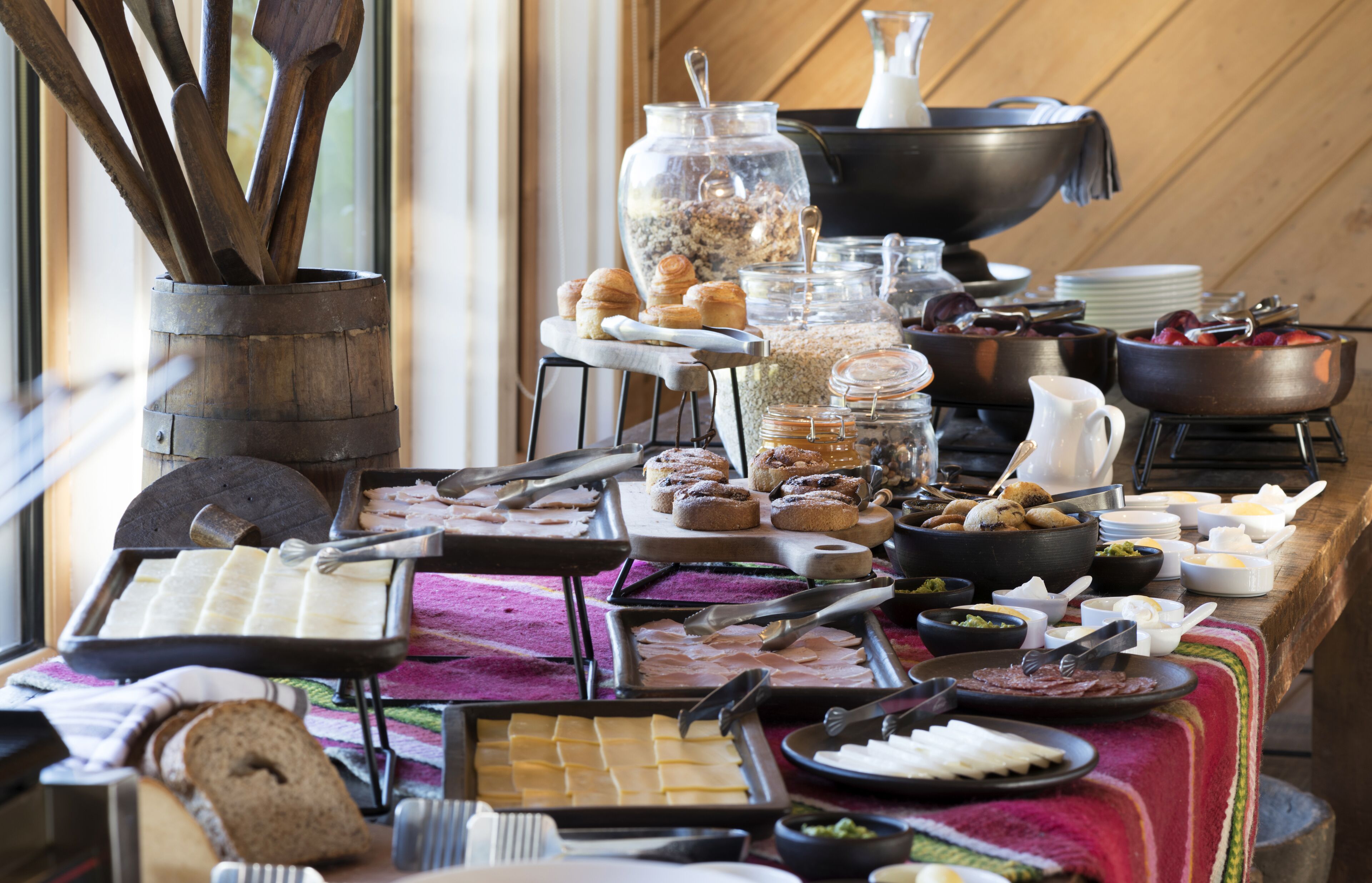 Breakfast buffet