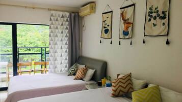 Standard-Apartment | Schreibtisch, Verdunkelungsvorhänge, kostenloses WLAN