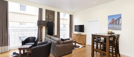 Televisie en een kantoor