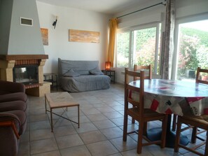 Fireplace - Gîte Bien être en Cevennes (Aumessas)