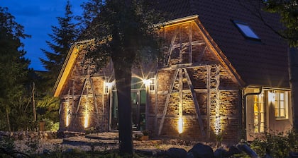 auténtico y nostálgico cerca de la playa de Timmendorfer Mar Báltico y el casco antiguo de Lübeck