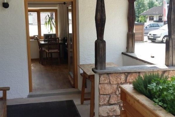 Ferienwohnung Junior****, 1-2 Personen, Dusche/WC, Terrasse, TV, 1 Schlafzimmer-Eingang