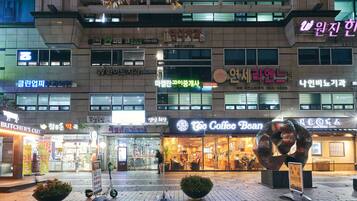Front of property - evening/night