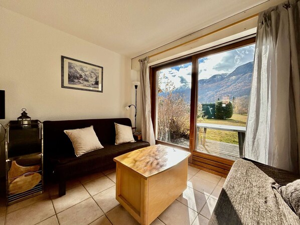 TV - Cozy 3-room apartment for 6 people - Serre Chevalier (Serre Chevalier)