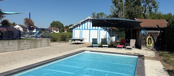Huis 2 tot 6 personen in zeer mooi park met verwarmd privézwembad