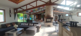 田舎の木造ロフト