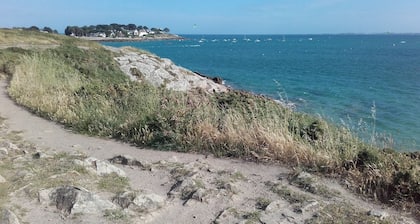 Carnac Beach Apartment T2 bis Legenese Strand in 300m Garten