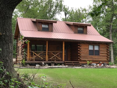Luxury Log Cabin with an awesome view