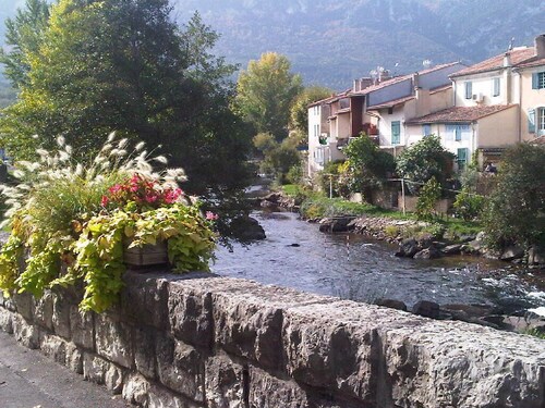 The little house under the trees