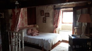 Individually decorated, iron/ironing board, cots/infant beds