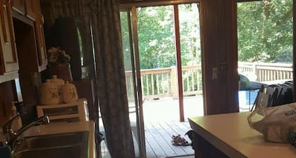 Mökki uudella joella