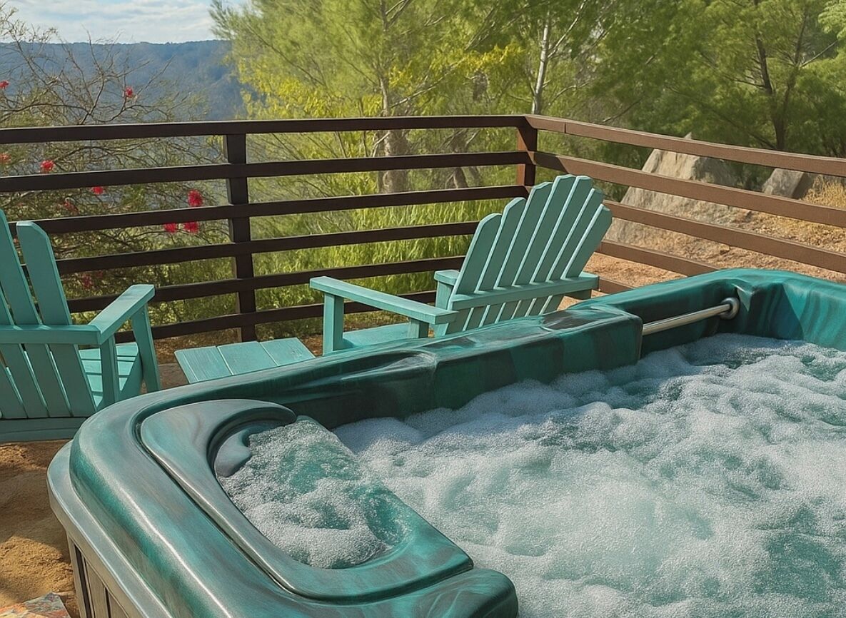 Bain à remous extérieur