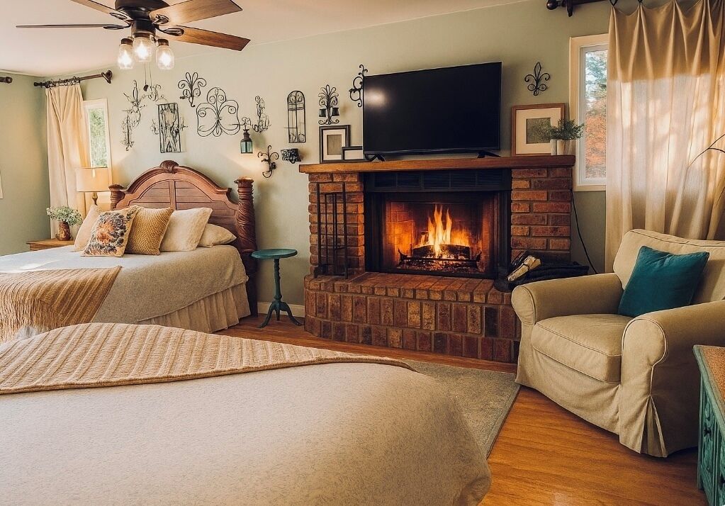 1 bedroom, iron/ironing board, travel cot, free WiFi