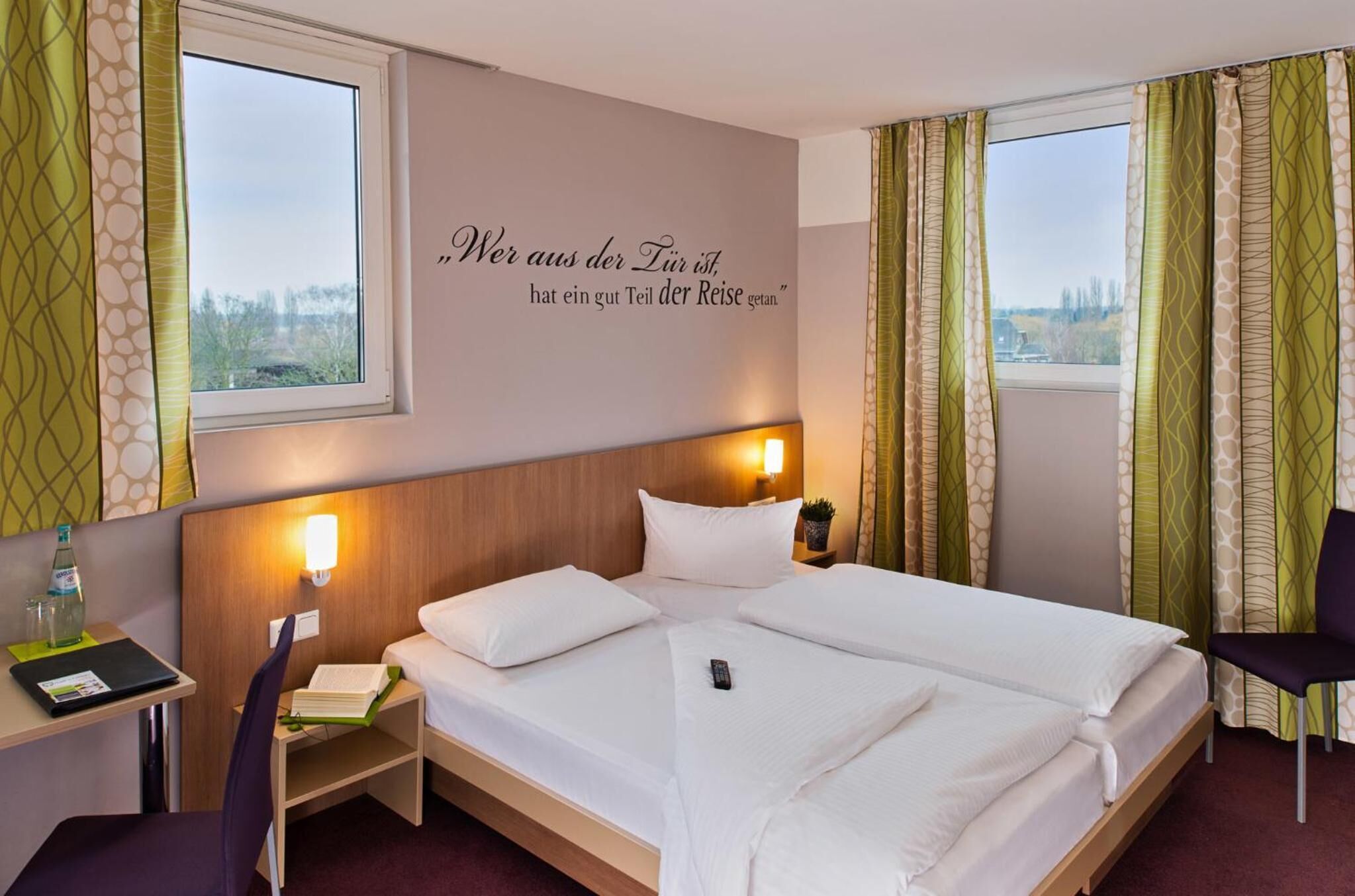 desk, soundproofing, free cots/infant beds, free wifi