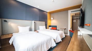 Down comforters, minibar, in-room safe, individually decorated