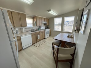 Fridge, microwave, oven, stovetop - 'The Original Beach House' by the Gulf. Saturday-Saturday bookings only.  (Gulf Shores)