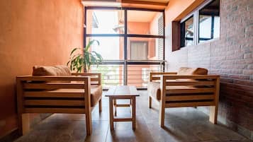 Estudio, 1 cama de matrimonio grande, no fumadores | Terraza o patio