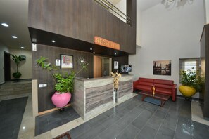 Check-in/check-out kiosk - Alphaplus Apartments (Abuja)