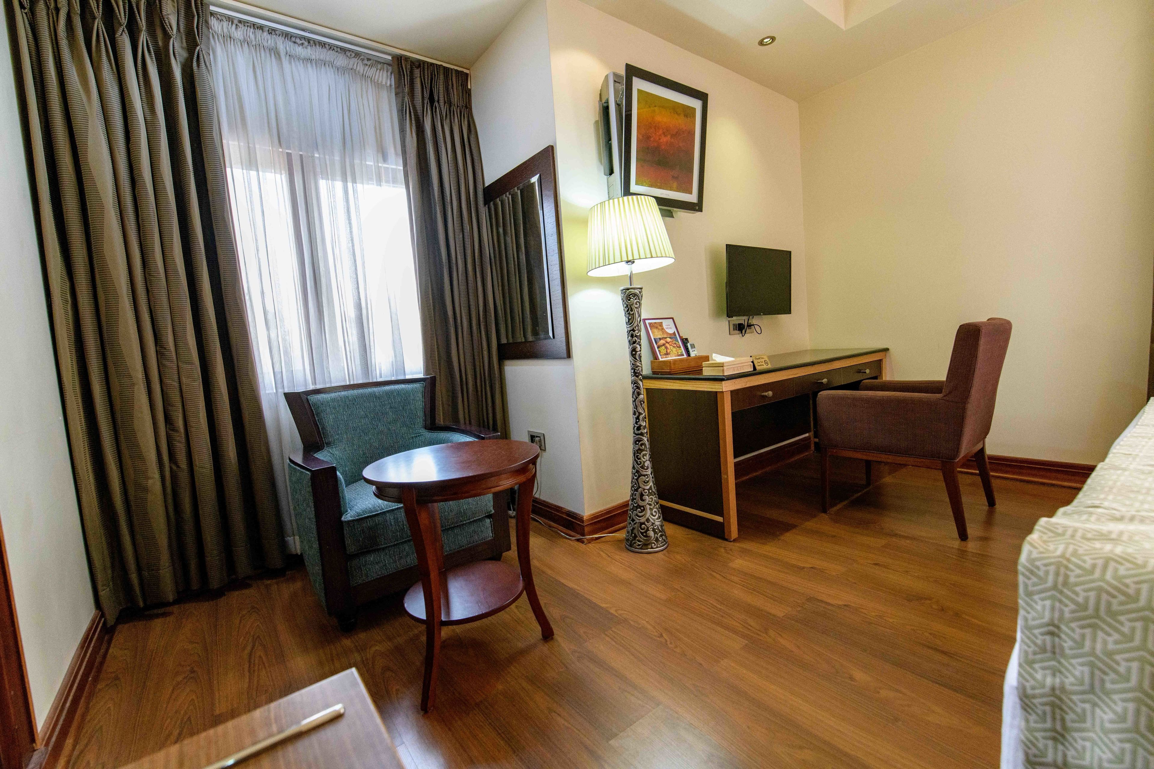 Superior Room, 1 King Bed | View from room