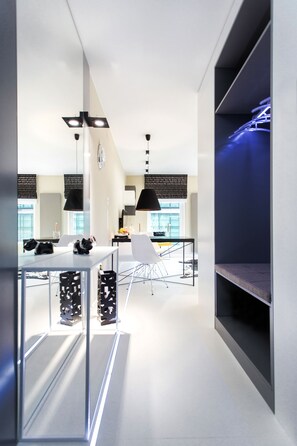 Deluxe-studiosviitti | Oleskelualue | Taulutelevisio