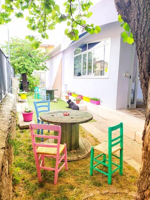 Overnattingsstedets uteområder