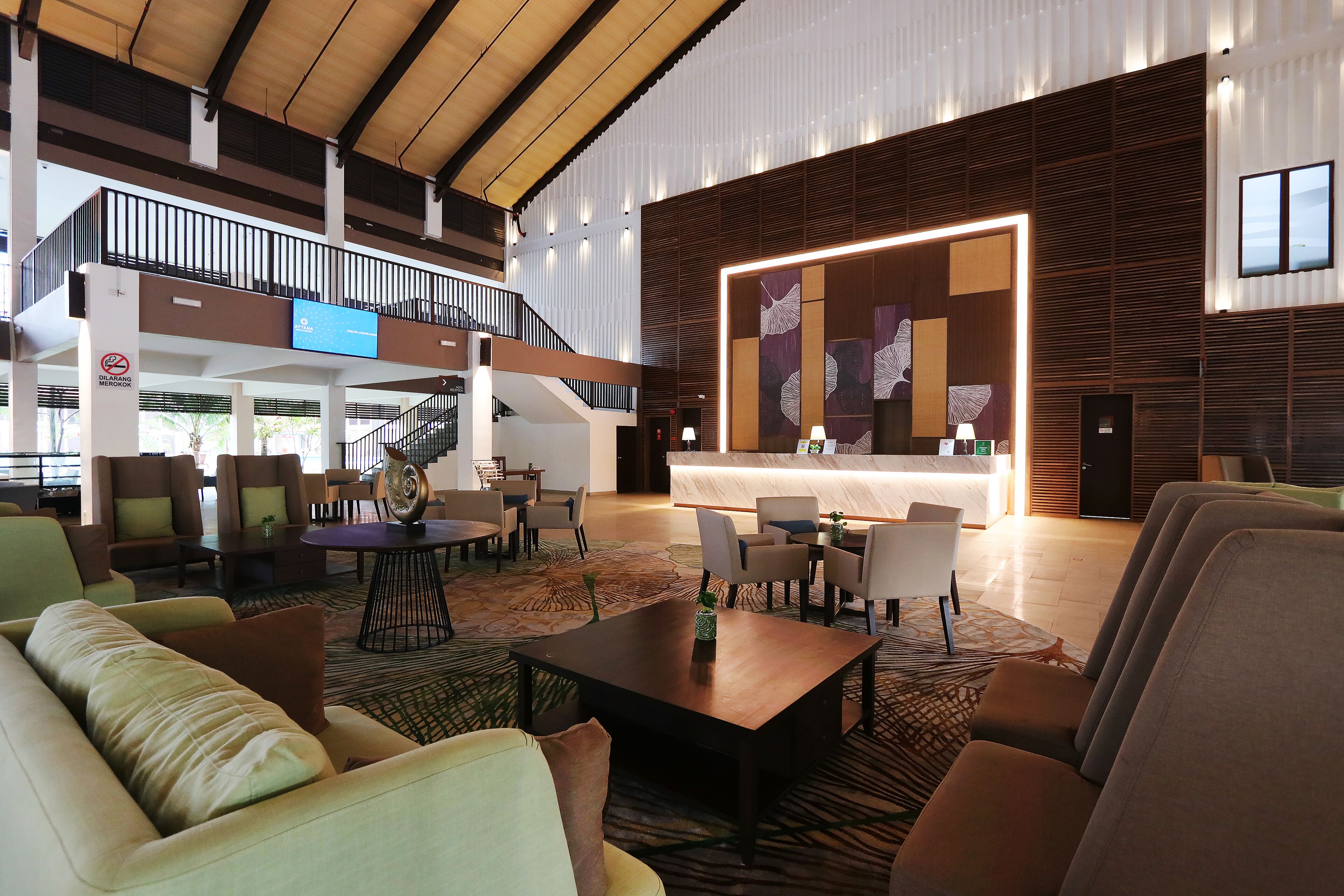 Khu tiếp khách ở sảnh