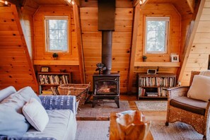 Unclassified image, 5 of 38, button - Treehouse · Shasta A Frame Cabin with a View (Shasta County)