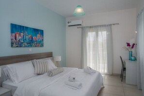 아파트, 침실 1개 | 방음 설비,  다리미/다리미판, 무료 WiFi, 침대 시트