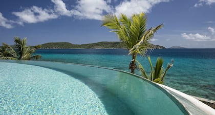 Villa St Thomas/Luxury Oceanfront/Breathtaking Views/Total Privacy/ By Red Hook