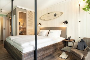 Basic Double Room, 1 Queen Bed | Premium bedding, soundproofing, free WiFi, bed sheets