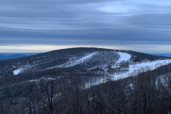 View from condo in winter